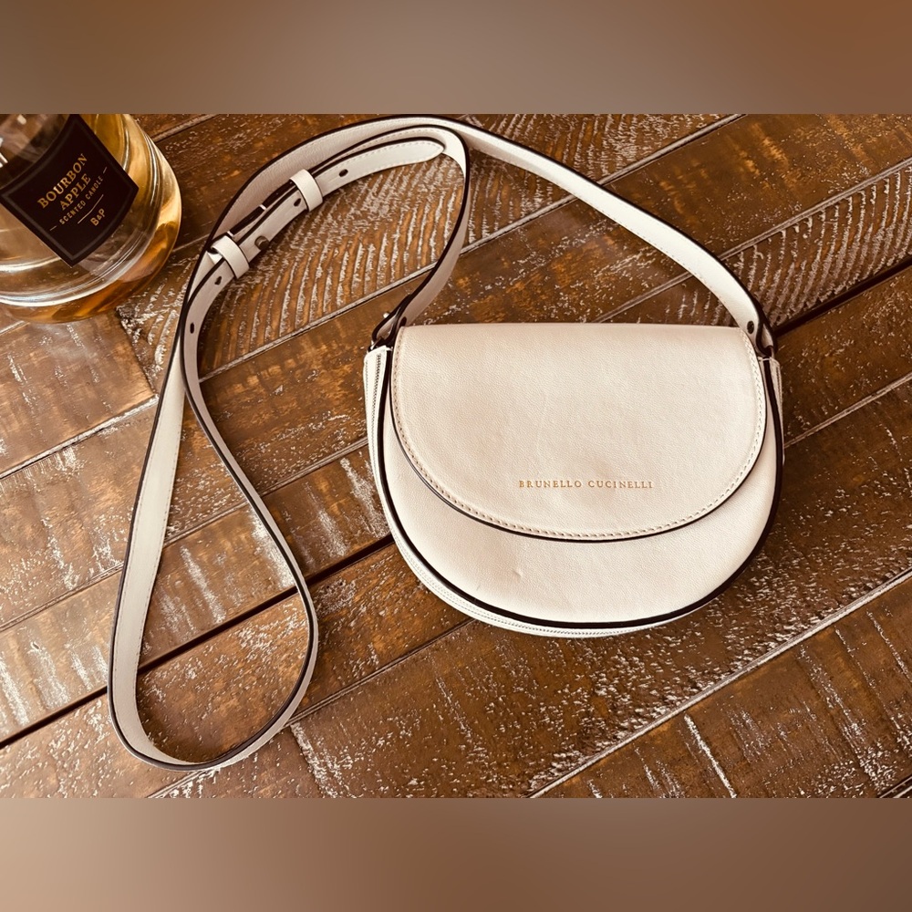 Brunello Cucinelli Leather Belt/Crossbody Bag 🤩❤️